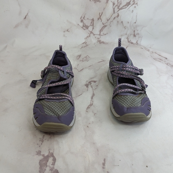 Chaco Sandal Womens 9.5 Purple Outcross Evo Free Bungee Laced Sport Shoe J105906 - Picture 2 of 10